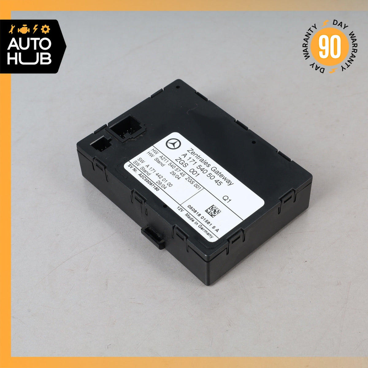 03-11 Mercedes R171 SLK280 E350 Central Gateway Control Module 1715405045 OEM - photo 2