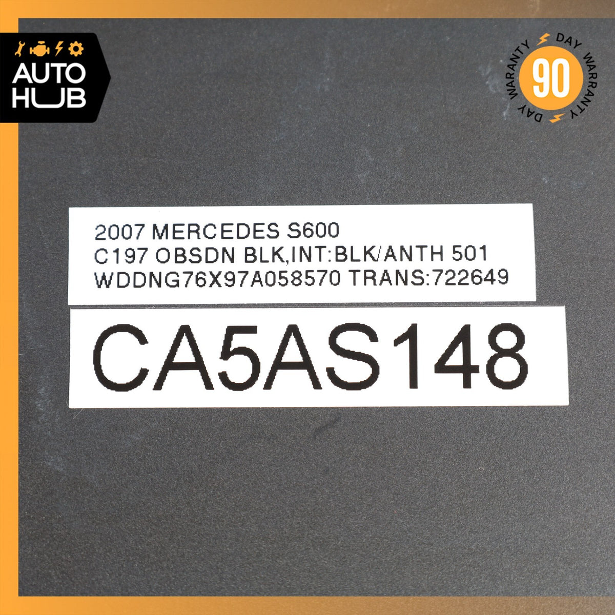 07-09 Mercedes W221 S600 S63 S450 Individual Rear Seats Control Unit Module OEM - photo 10