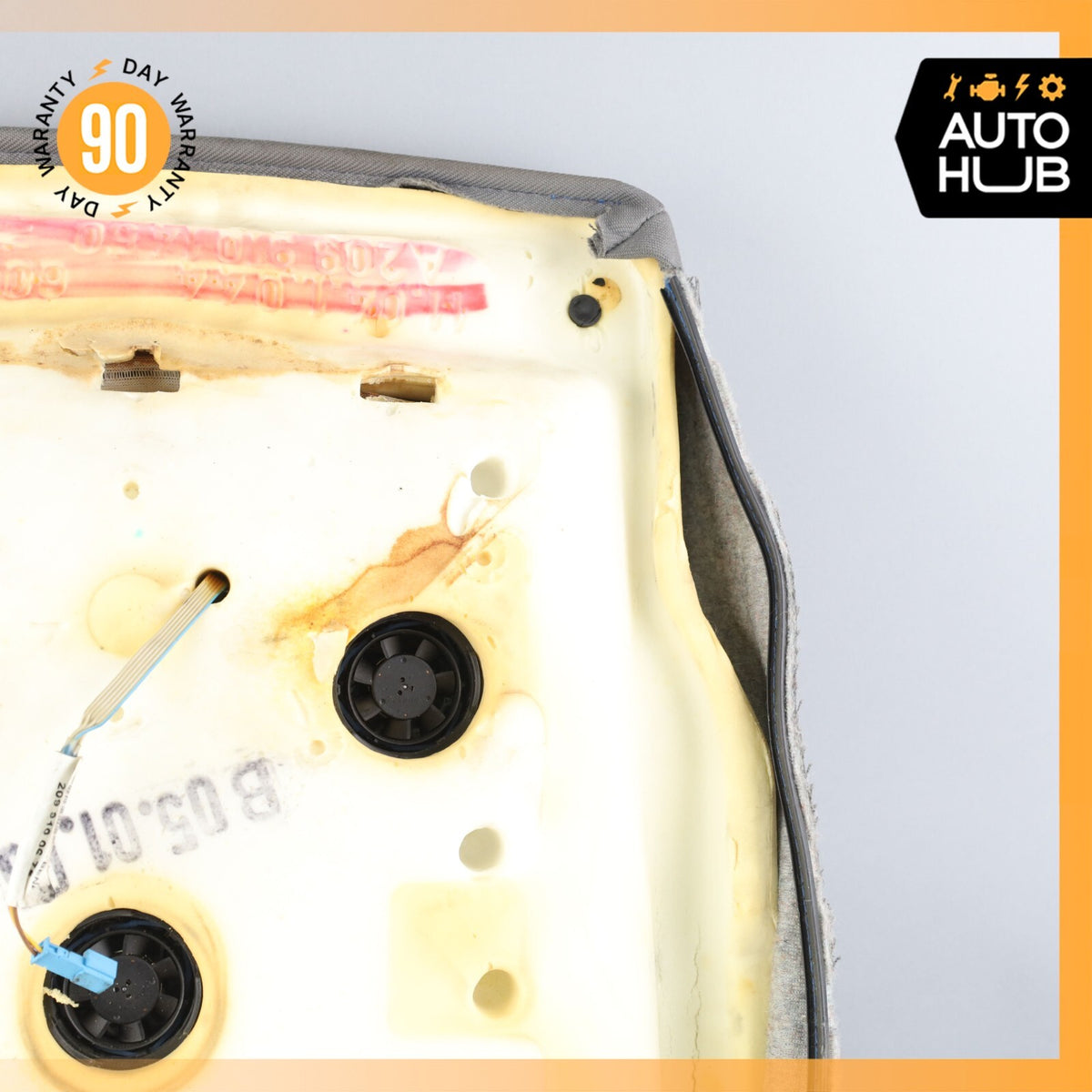 06-09 Mercedes W209 CLK350 CLK550 Right Side Bottom Lower Seat Cushion Nappa OEM - photo 9