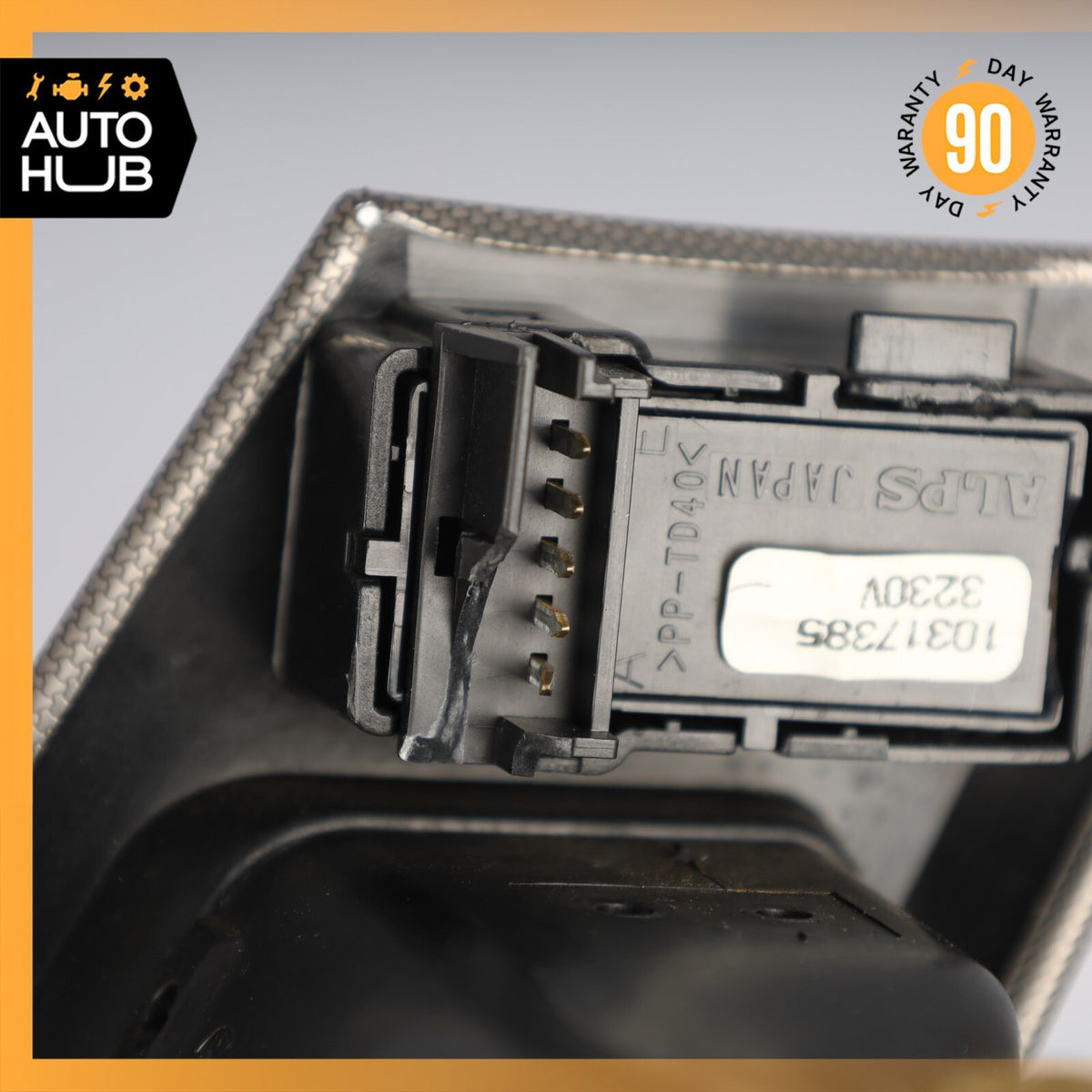 04-08 Cadillac XLR Right Passenger Door Air Vent Lock Mirror Switch OEM - photo 10