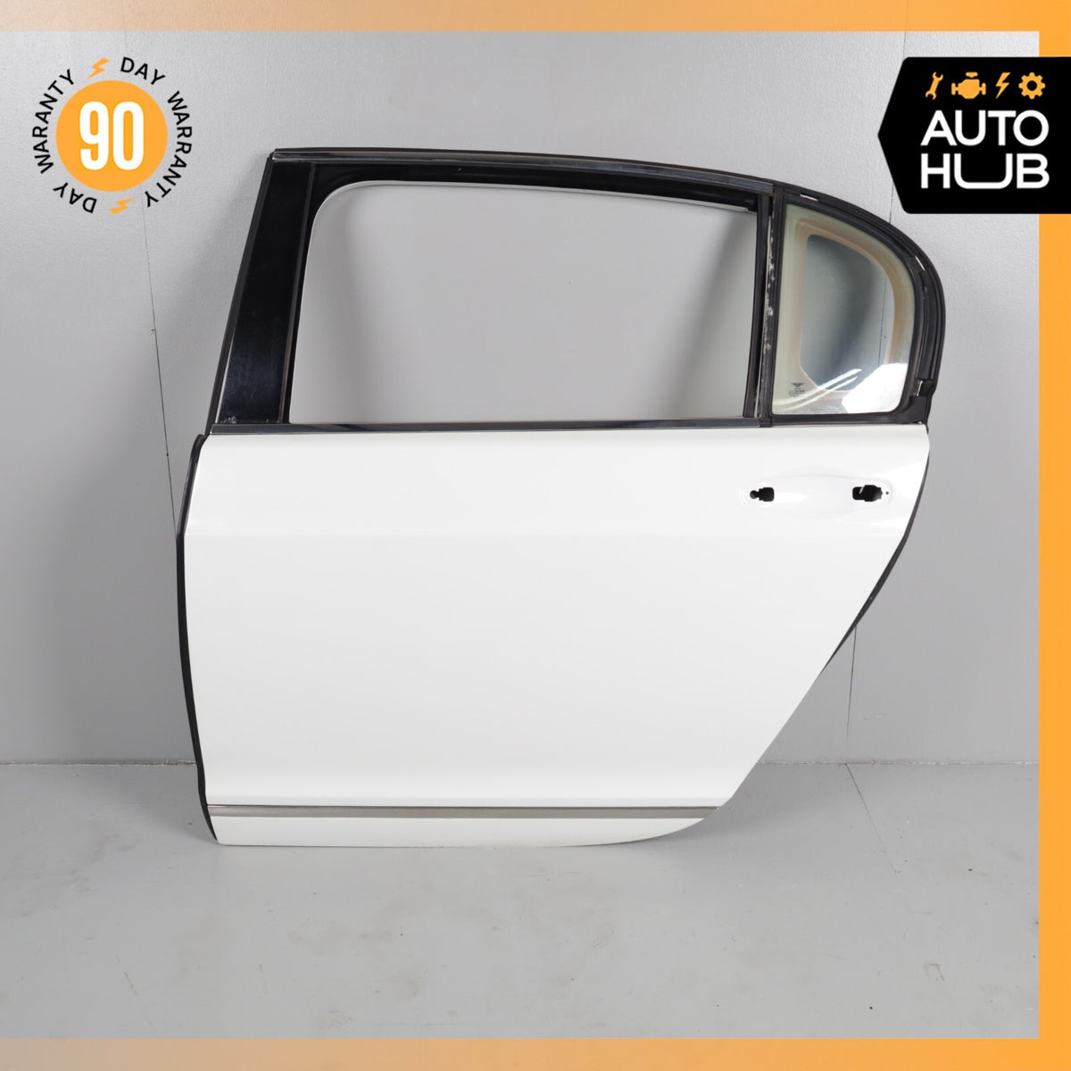 06-13 Bentley Continental Flying Spur Rear Left Driver Side Door Shell OEM 58k - photo 12