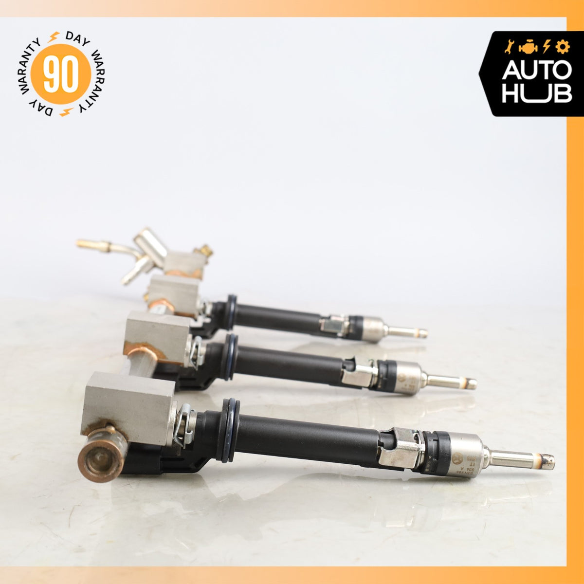 11-18 Porsche Cayenne 958 Touareg VR6 Upper Fuel Injector Rail w/ Injectors OEM - photo 11