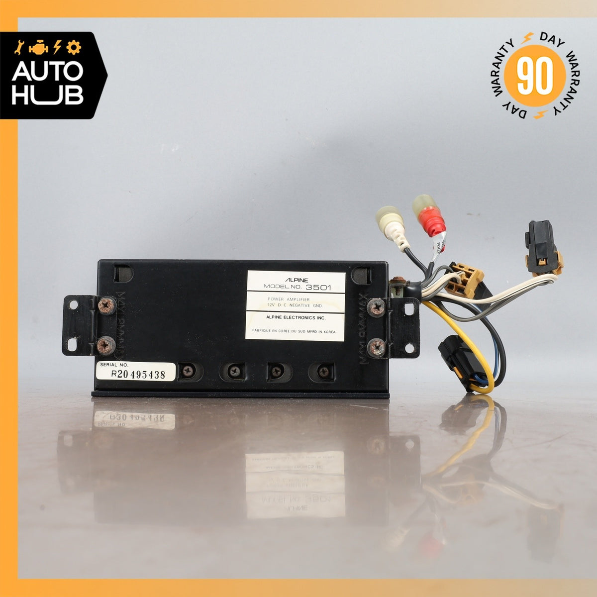 Bentley Brooklands Audio Sound System Amplifier Amp Alpine OEM - photo 10