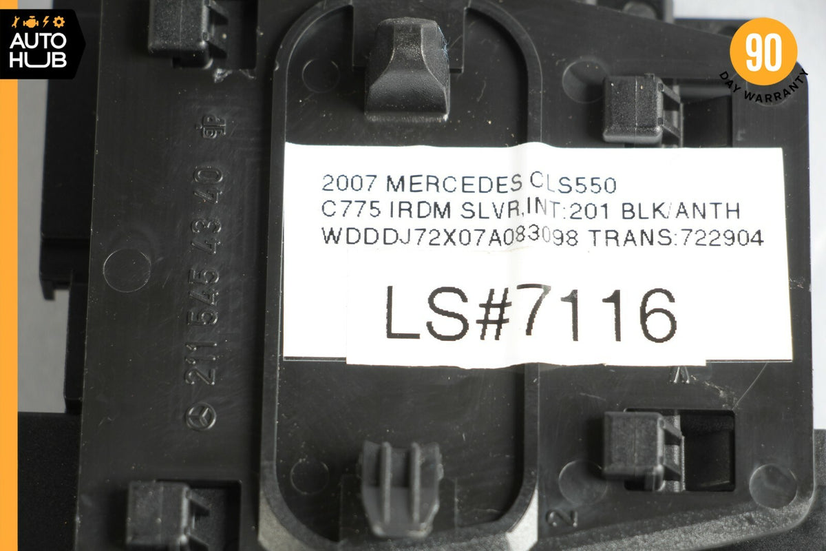 06-11 Mercedes W219 CLS550 E350 Rear Door Keyless Go Control Module OEM - photo 10