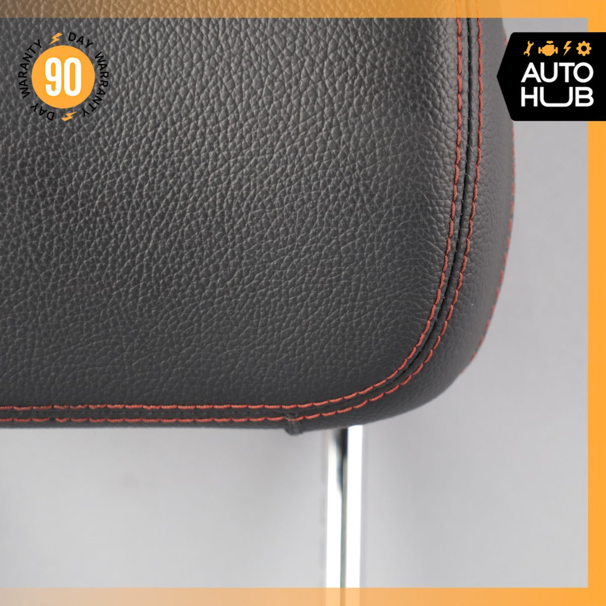 17-21 Mercedes W205 C43 GLC43 AMG Front Seat Cushion Headrest Head Rest OEM - photo 7