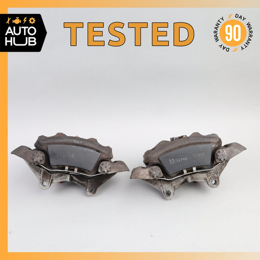 10-20 Mercedes W207 E550 SLK350 RWD Front Brake Calipers Left and Right Set OEM - photo 1