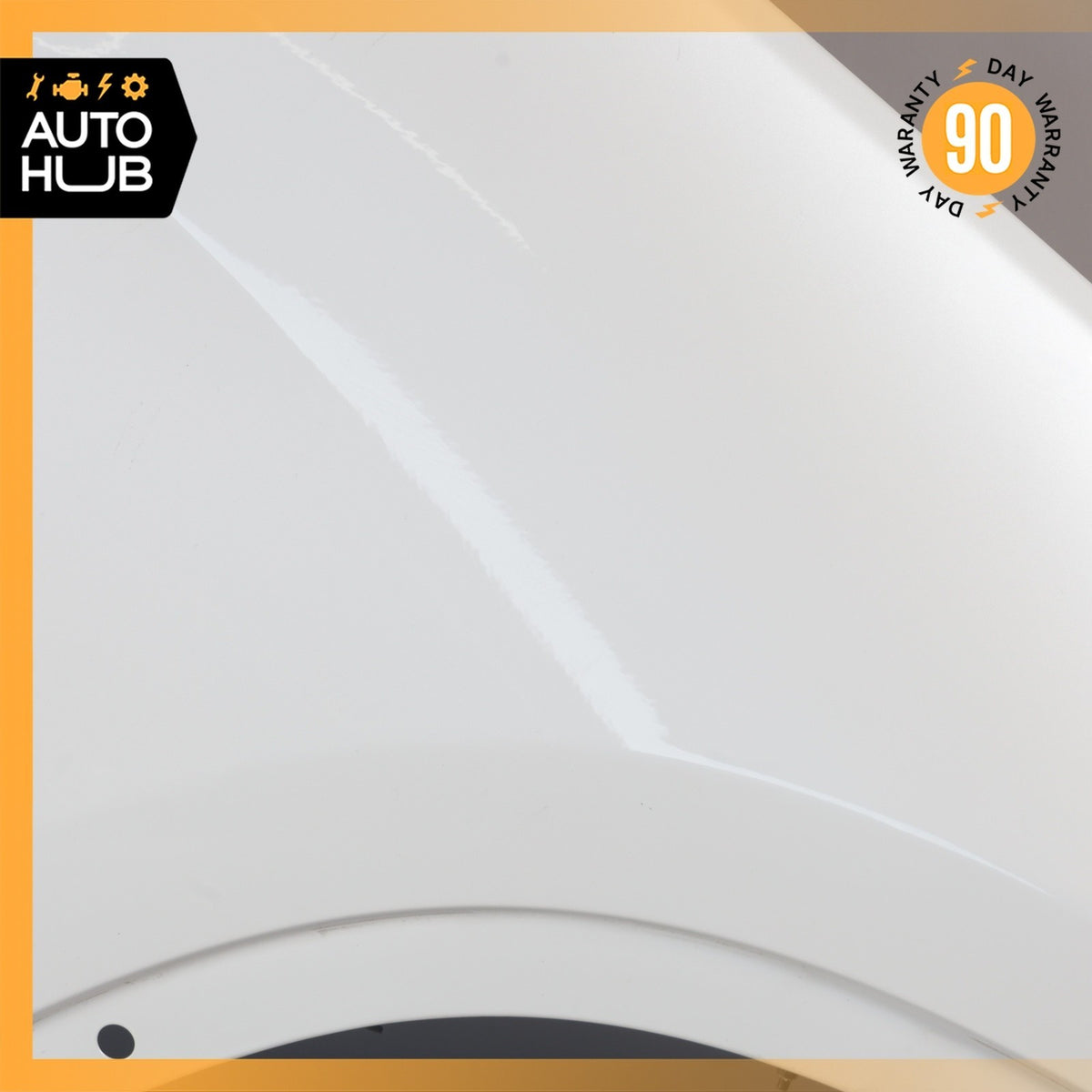BMW X1 E84 Right Passenger Side Fender Assembly White OEM - photo 5