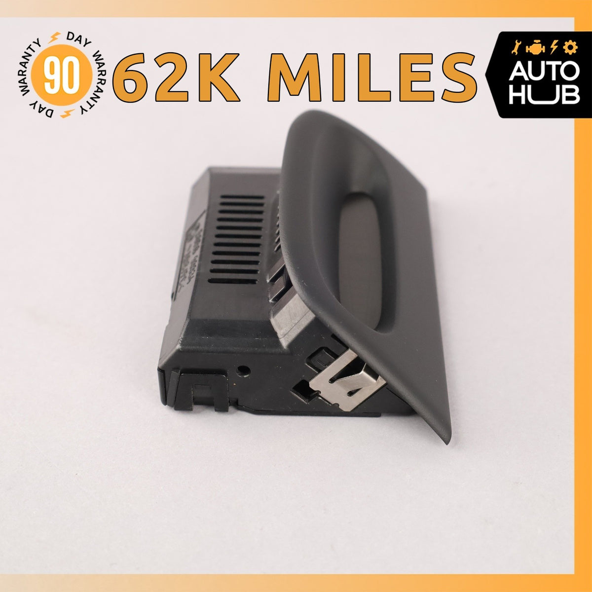 03-12 Mercedes R230 SL550 SL55 AMG Rear Parktronic Buzzer Display PDC Black OEM - photo 1
