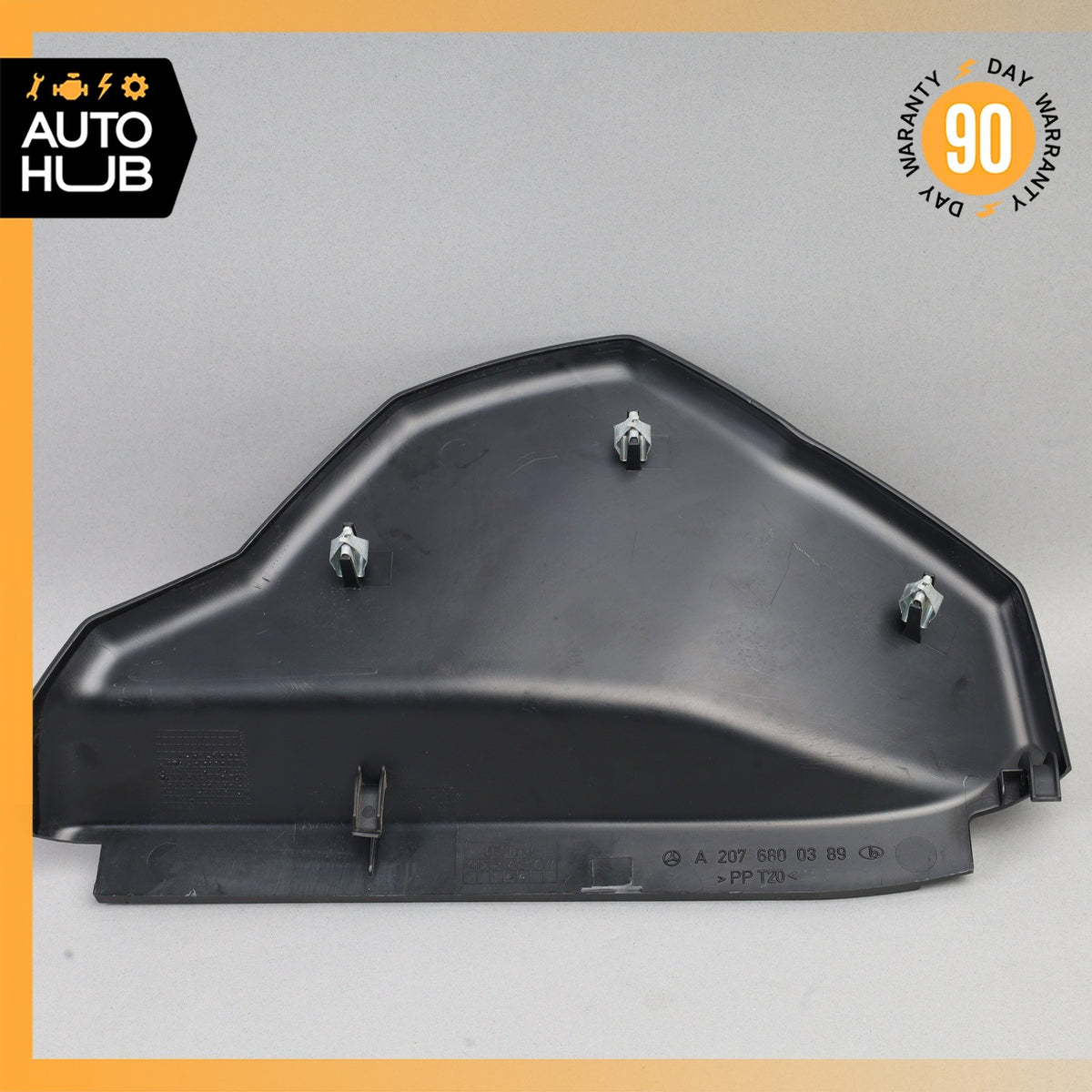 10-17 Mercedes W207 E350 E550 Dashboard Dash Board Trim Panel Left Black OEM - photo 5