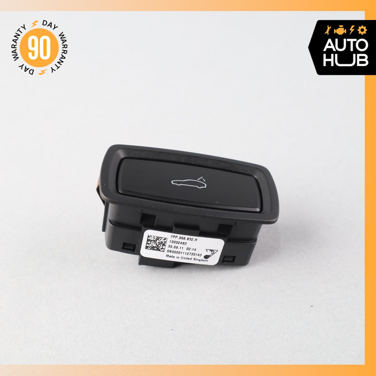 11-18 Porsche Cayenne 958 Hybrid S Trunk Tailgate Close Button OEM - photo 2