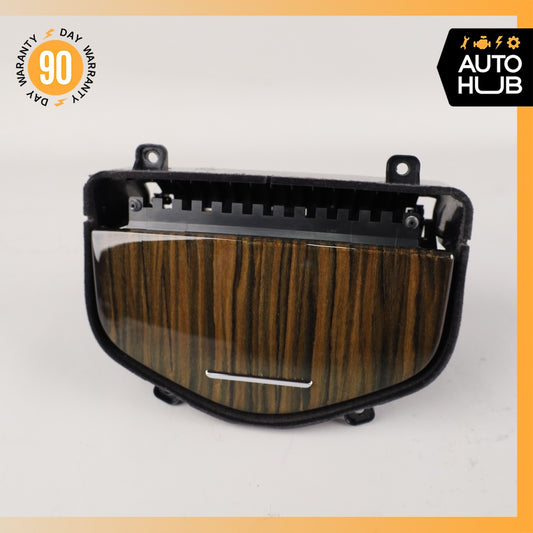 14-24 Maserati Quattroporte Center Console Phone Holder Compartment Wood OEM - photo 1