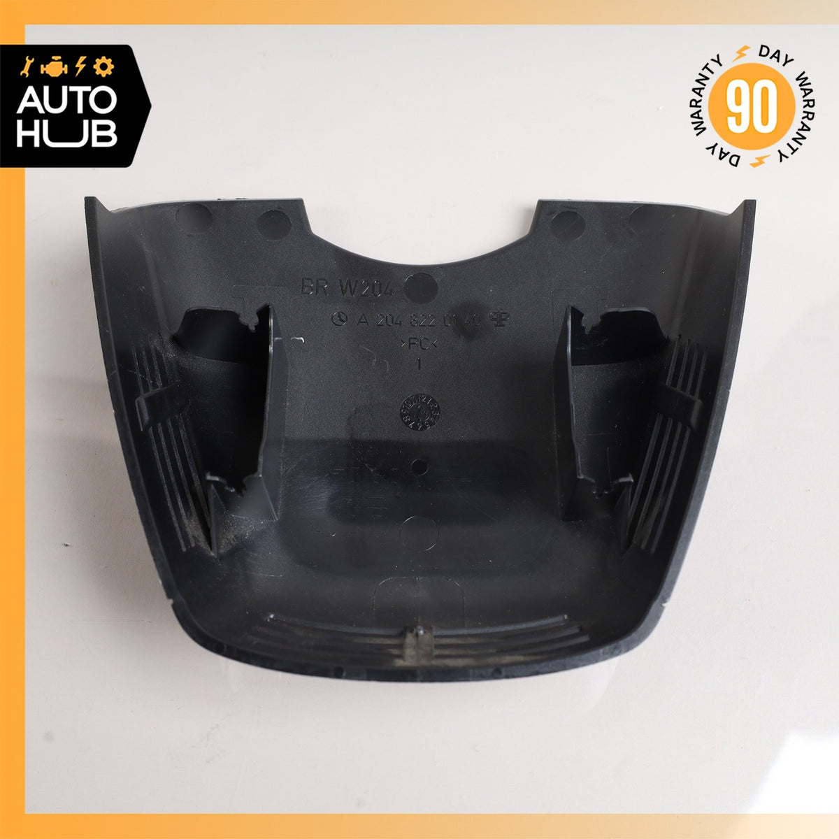 08-16 Mercedes W212 E350 C250 E350 Interior Rear View Mirror Cover Black OEM - photo 6