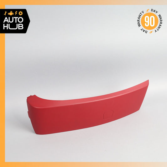 14-20 Maserati Levante S Ghibli Right Side Seat Cover Panel Trim Red OEM 26k - photo 1
