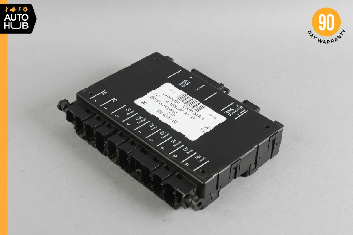 98-05 Mercedes W163 ML430 ML55 AMG Seat Control Module Front Left Or Right OEM - photo 5