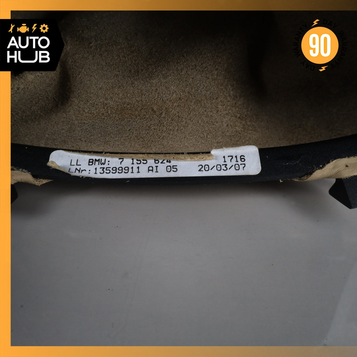 BMW E90 328i 335i Emergency Handbrake Hand Brake Parking Boot OEM - photo 8