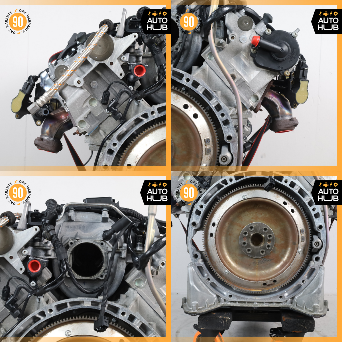 07-12 Mercedes R230 SL550 E550 Engine Motor Assembly 5.5L V8 M273 RWD OEM 90k - photo 17