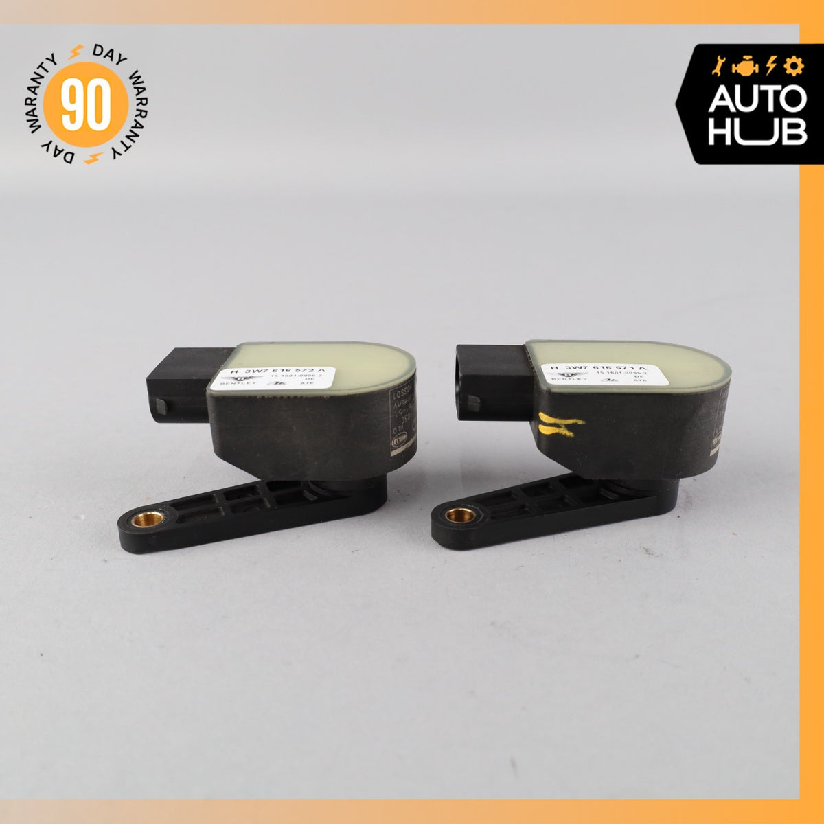 Bentley Continental GTC Rear Left & Right Suspension Level Hight Sensor OEM 19k - photo 3