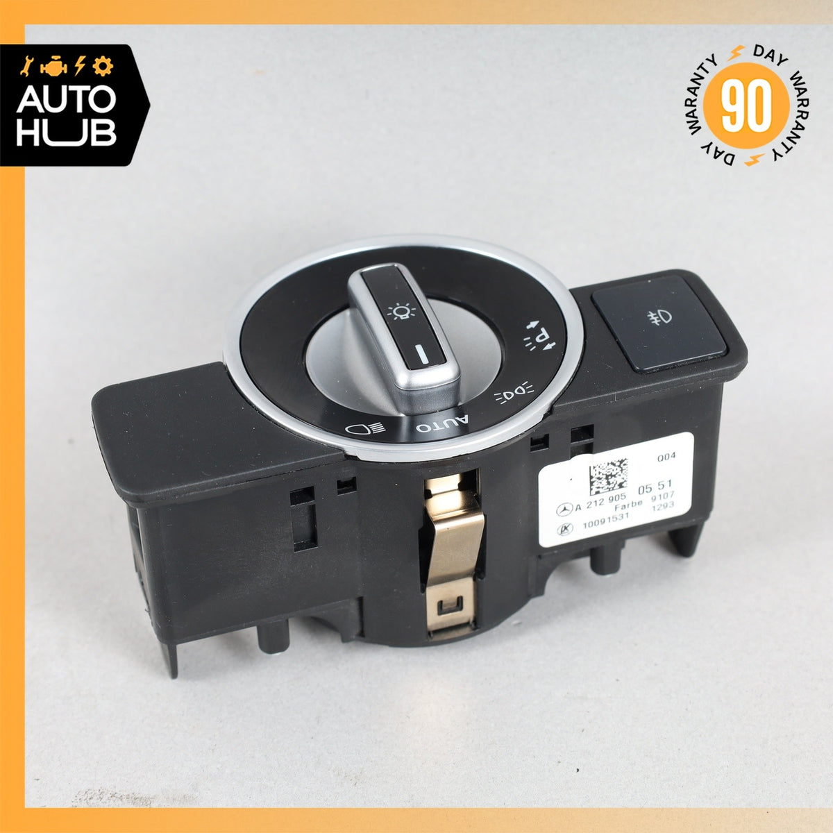 08-20 Mercedes W207 E350 SLK350 Headlight Fog Light Switch Control Module OEM - photo 6