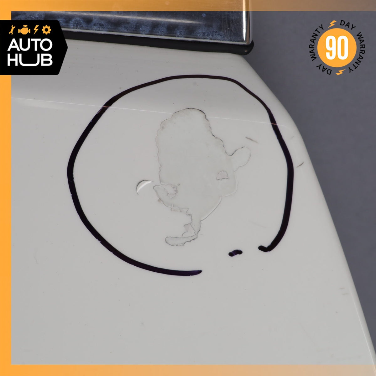 08-14 Maserati GranTurismo M145 Left Side Door Shell Frame Panel White OEM 61k - photo 8
