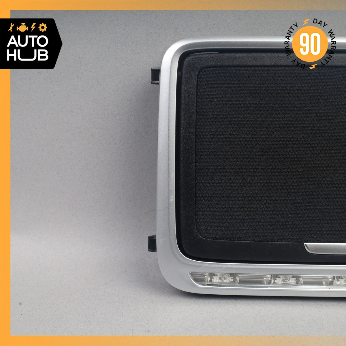 2014 Mercedes W222 S550 Rear Overhead Vanity Mirror Black 2228100717 OEM - photo 2