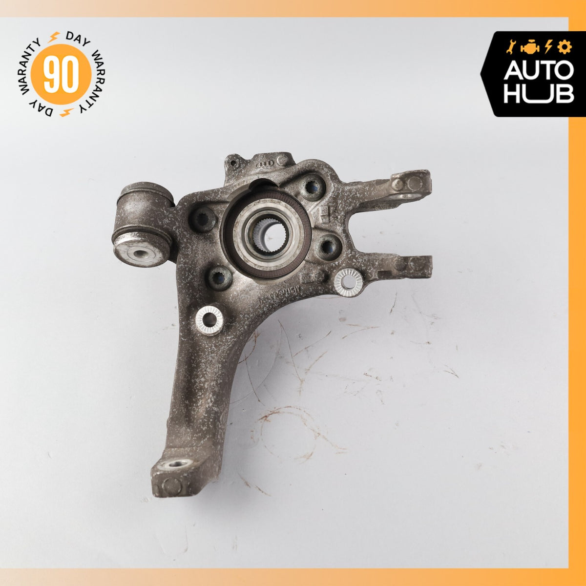 Bentley Continental Flying Spur Rear Right Side Spindle Knuckle Hub OEM 58k - photo 7