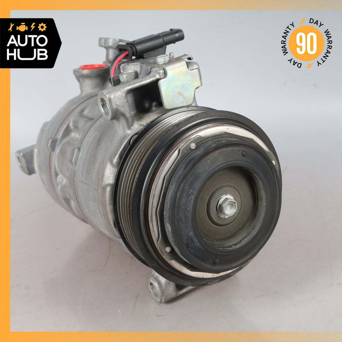 15-23 Mercedes W205 C300 GLC300 E300 AC A/C Air Conditioning Compressor OEM - photo 13