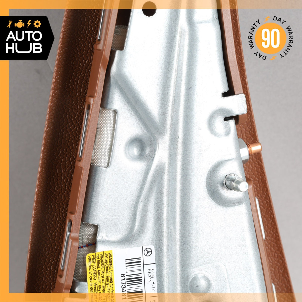 10-18 Mercedes W218 CLS550 E400 Front Right Side Seat Airbag Air Bag Brown OEM - photo 8