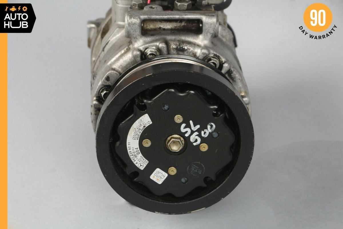 03-06 Mercedes R230 SL500 SL55 AC A/C Air Conditioning Compressor 0012300211 OEM - photo 4