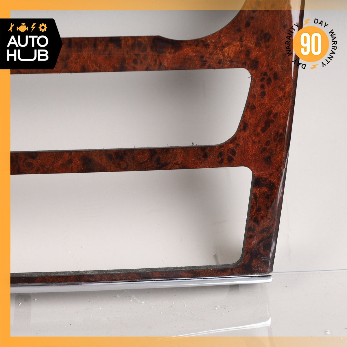 06-12 Mercedes W164 ML550 GL550 ML500 Center Console Control Trim Bezel Wood OEM - photo 4