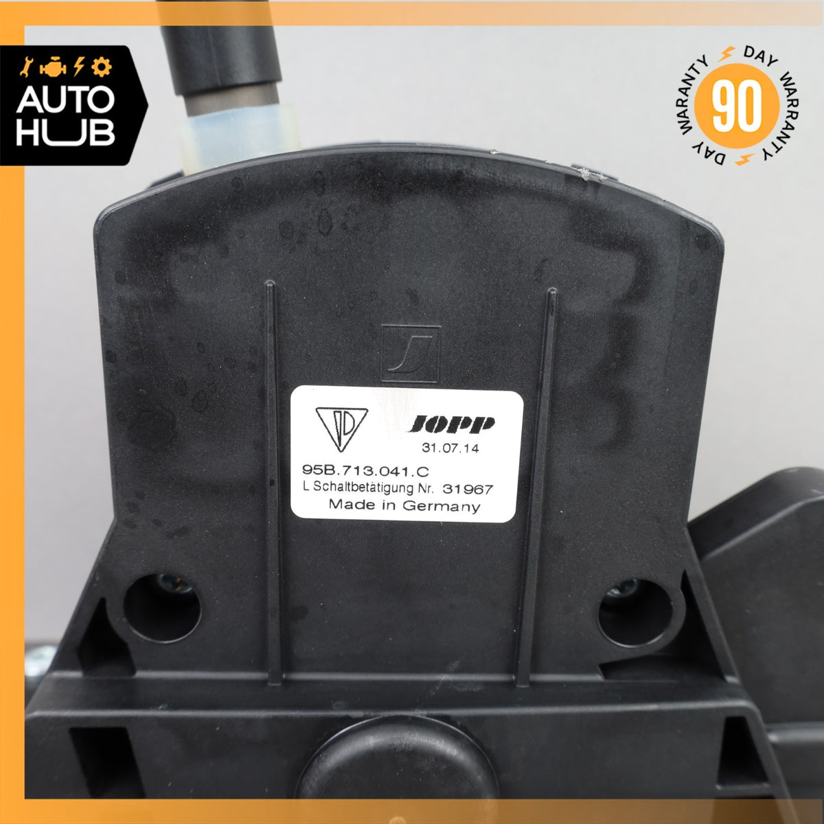 15-22 Porsche Macan 95B Floor Shifter Gear Shift Selector 95B713041C OEM 88k - photo 7