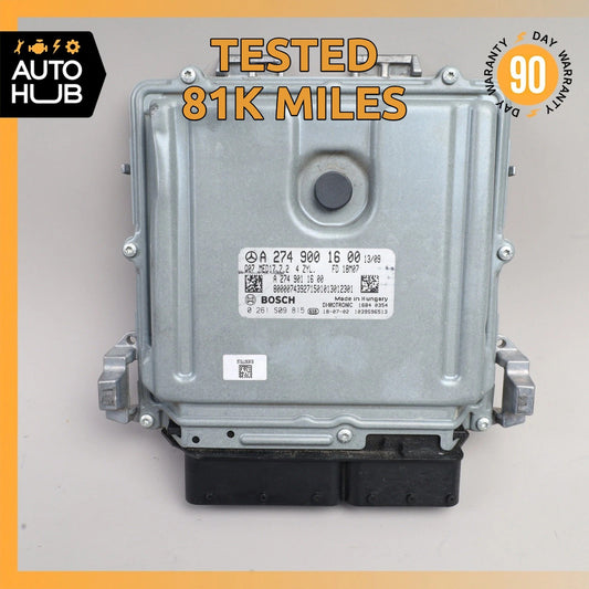 Mercedes X253 GLC300 E300 C300 M274 ECU Engine Control Module Unit OEM - photo 1
