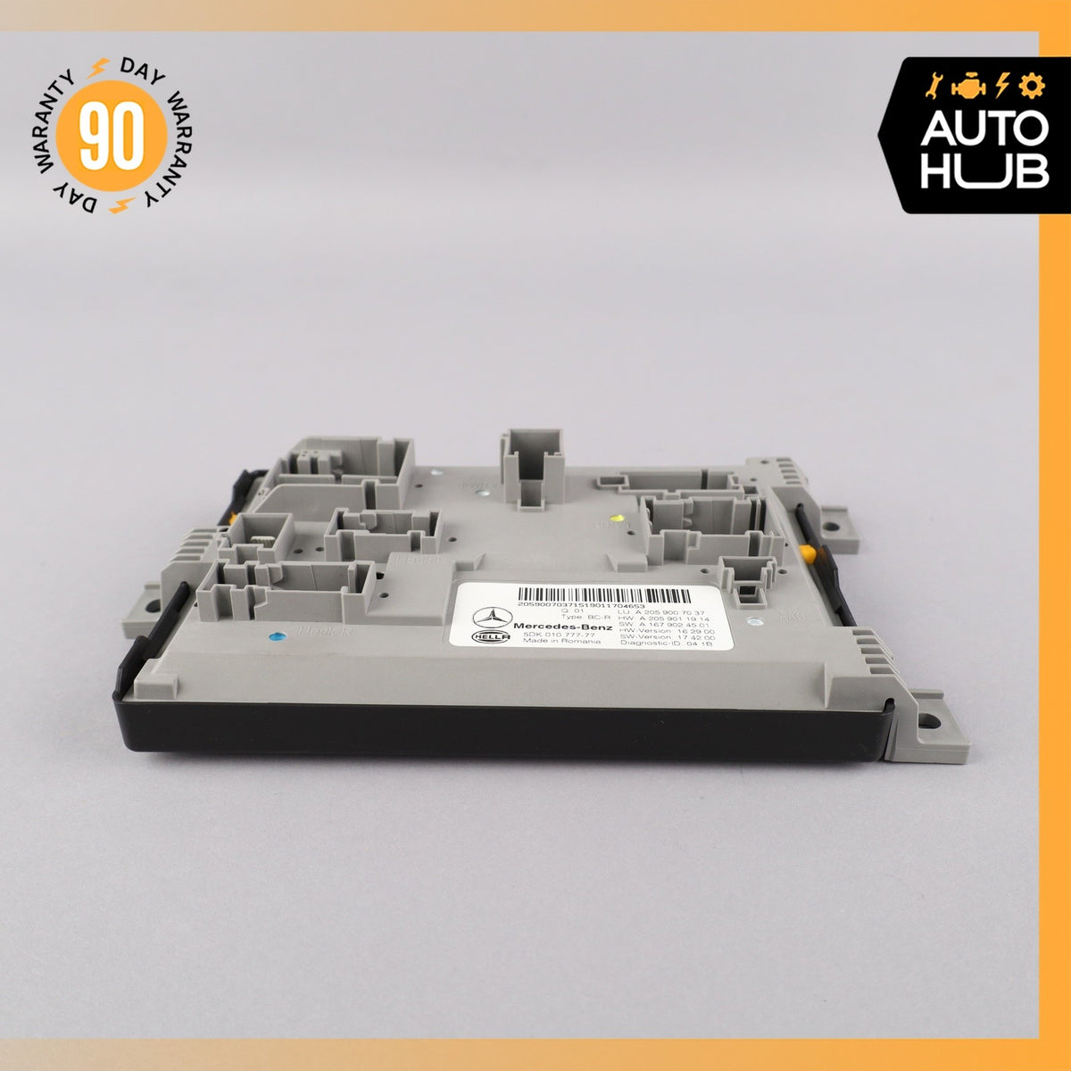 19-23 Mercedes W205 C43 C63 Rear SAM Module Control Unit Signal Acquisition OEM - photo 5