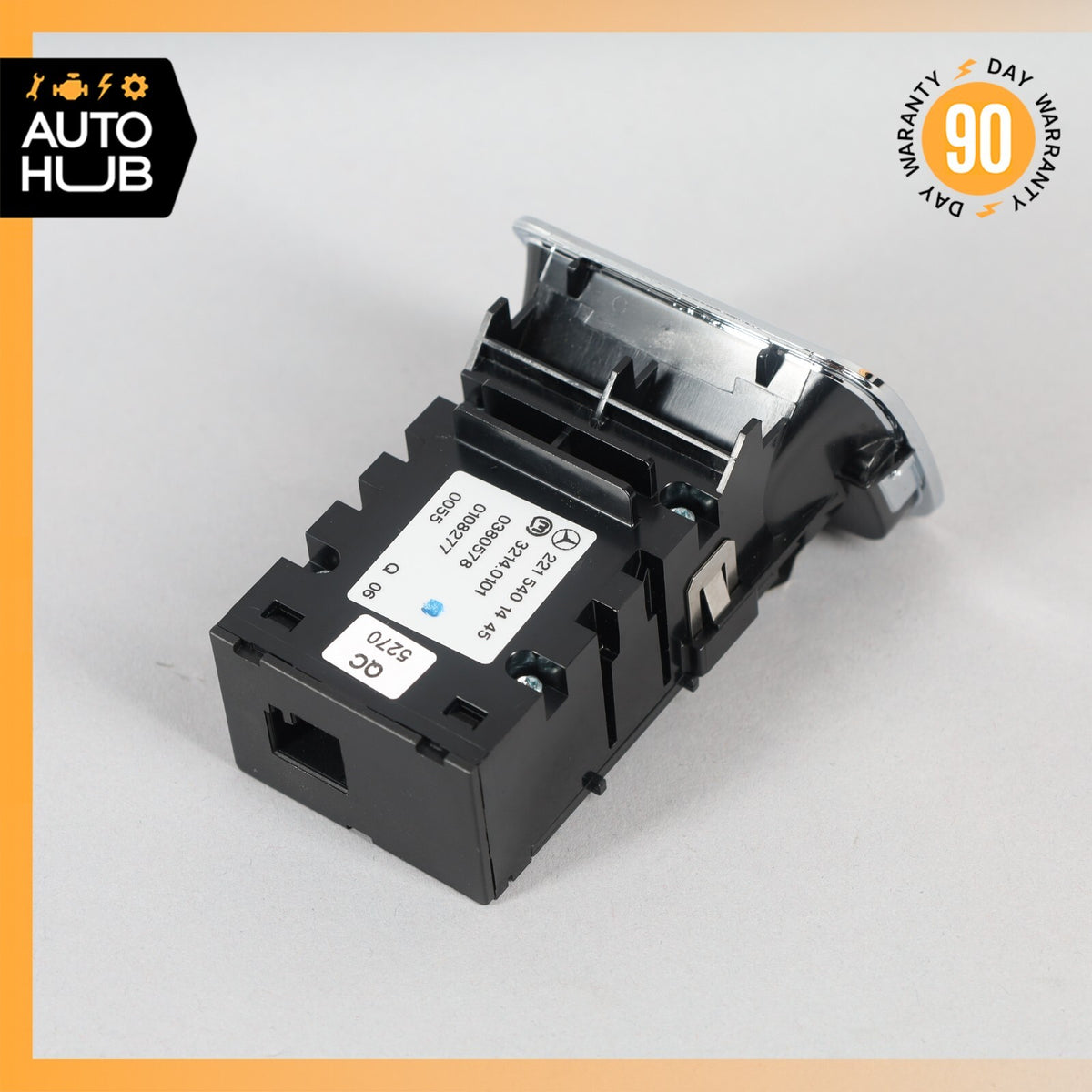 07-14 Mercedes W216 CL550 S550 S400 Electronic Parking Button Switch OEM - photo 4