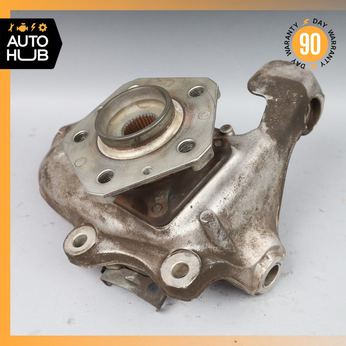 03-10 Maserati Quattroporte M139 Front Left Side Spindle Knuckle Hub OEM - photo 7