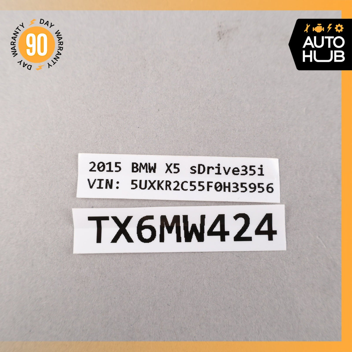 BMW F15 X5 Oxygen O2 Lambda Sensor Sensor Set 11787596908 OEM - photo 13