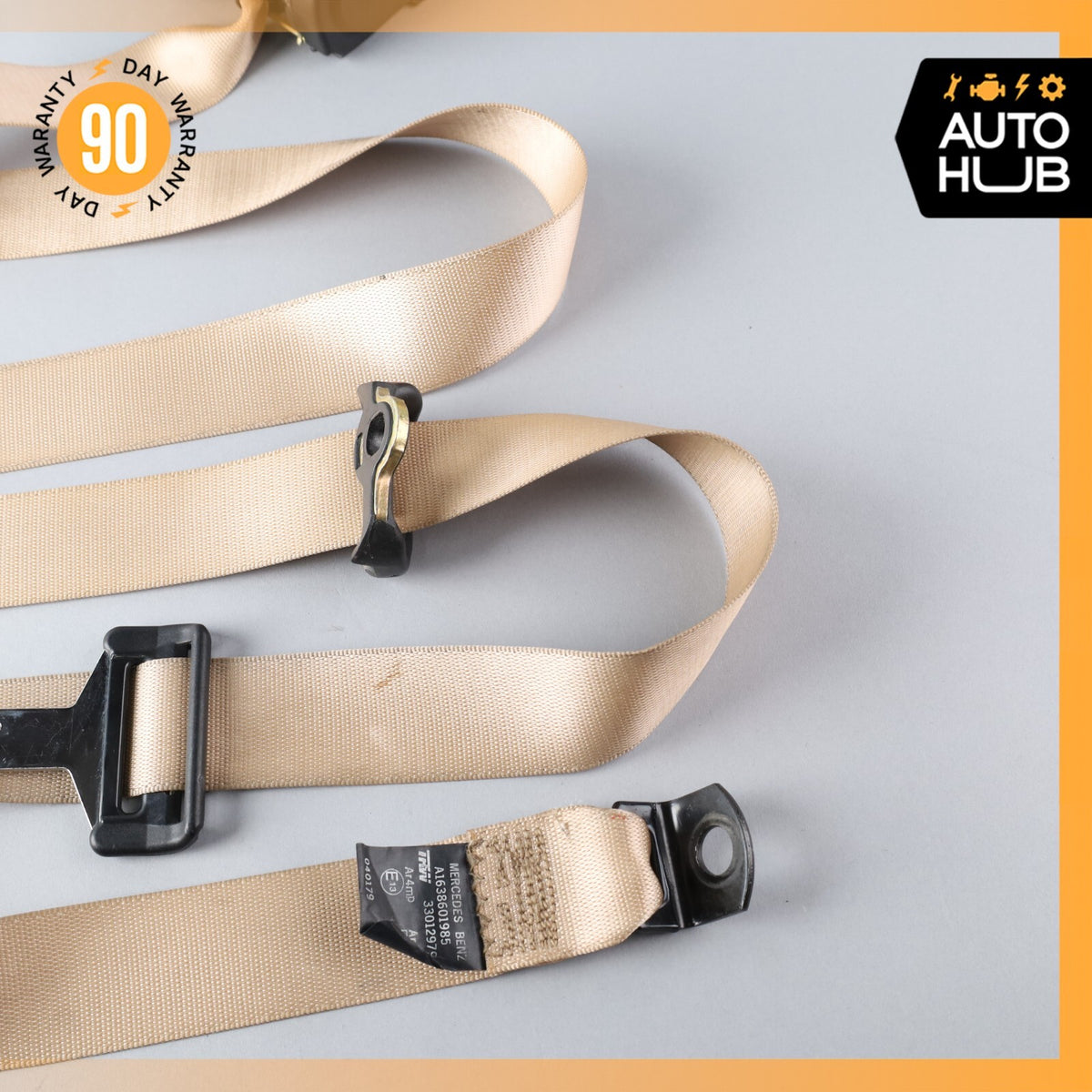 98-05 Mercedes W163 ML500 ML320 ML55 AMG Rear Left Driver Seat Belt Java OEM - photo 10