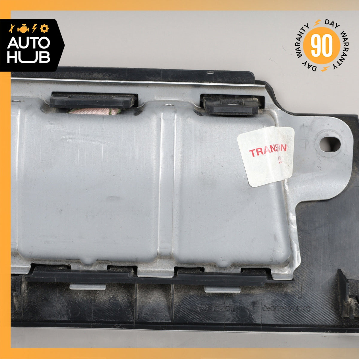 BMW F15 X5 X6 Knee Airbag Air Bag Right Passenger Side Black OEM - photo 10