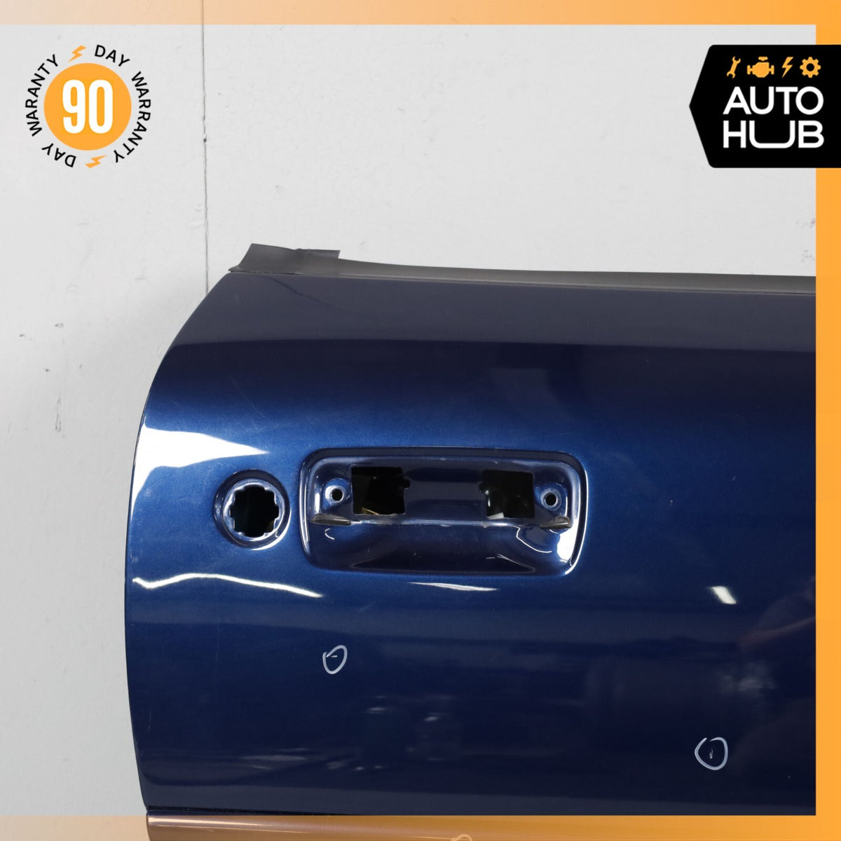 00-04 Aston Martin DB7 Vantage Right Side Door Shell Frame Panel Blue OEM 23k - photo 3