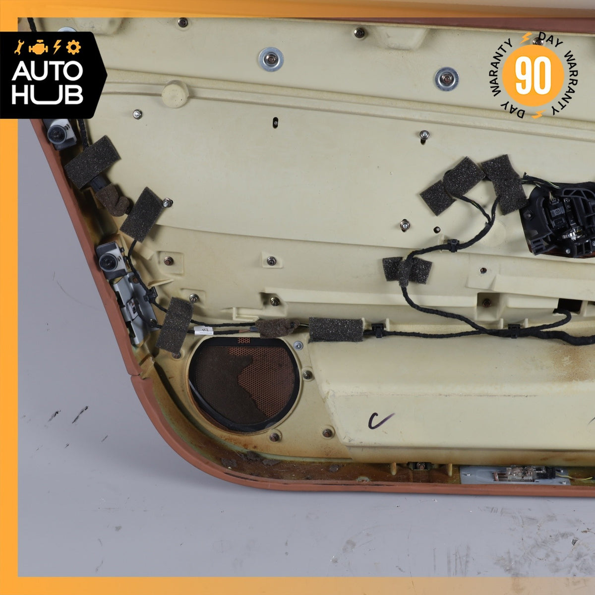 03-10 Bentley Continental GT Right Side Interior Door Panel Brown OEM 87k - photo 14
