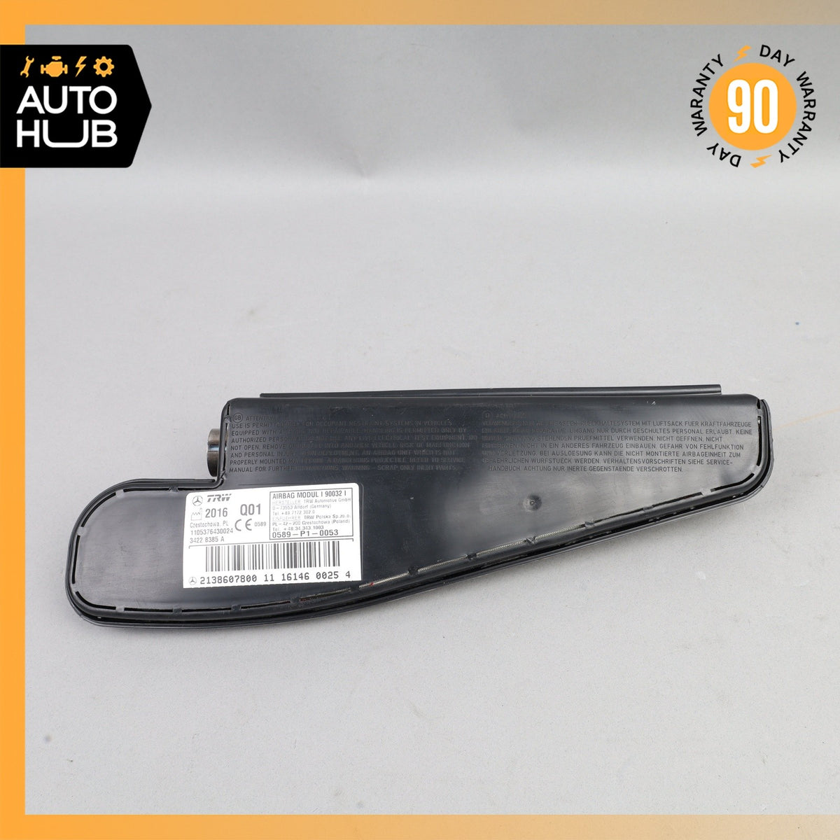 Mercedes W213 E300 E450 Front Right Passenger Side Seat Airbag SRS OEM - photo 1