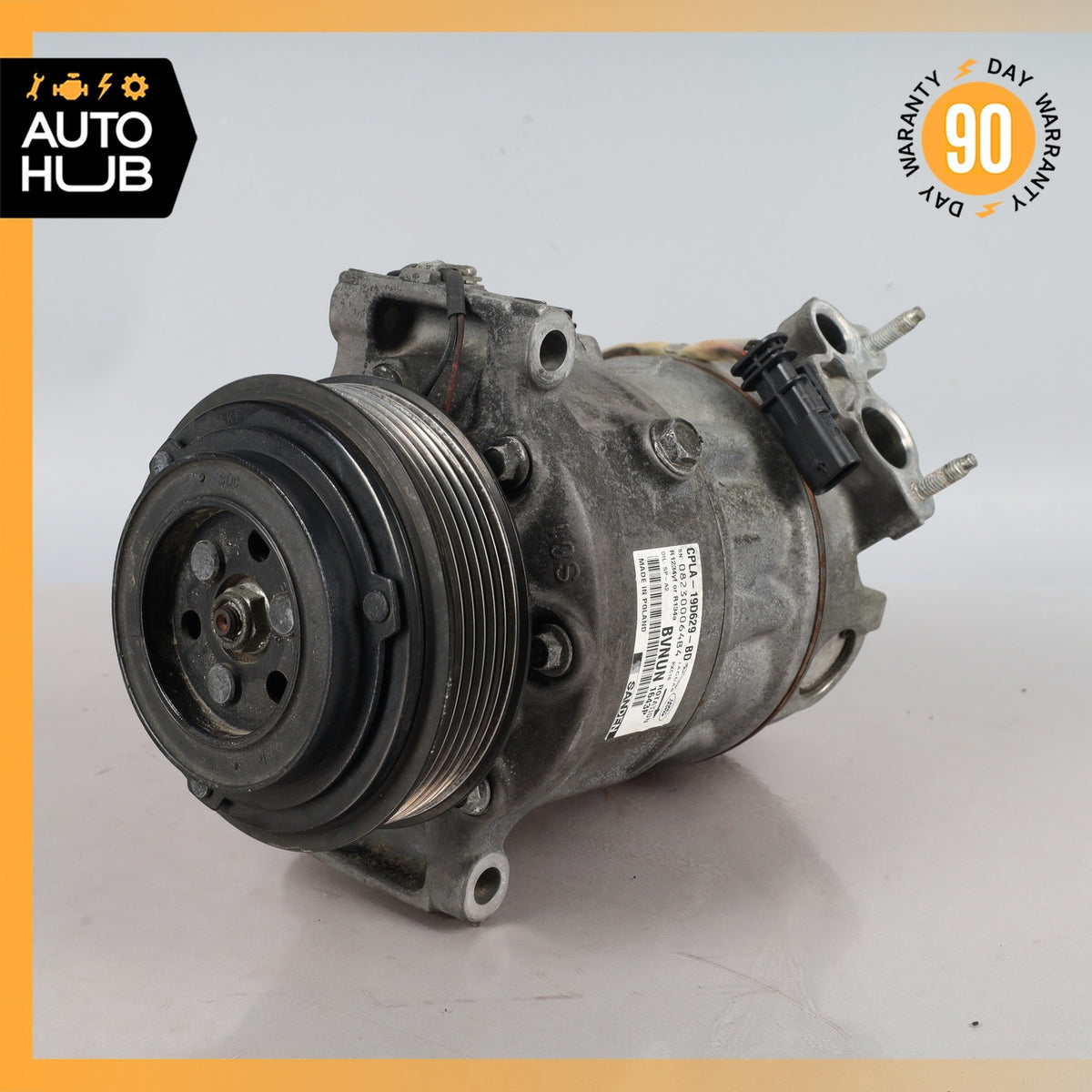 14-23 Jaguar X152 F-Type AC Air Conditioning Compressor Clutch OEM - photo 2