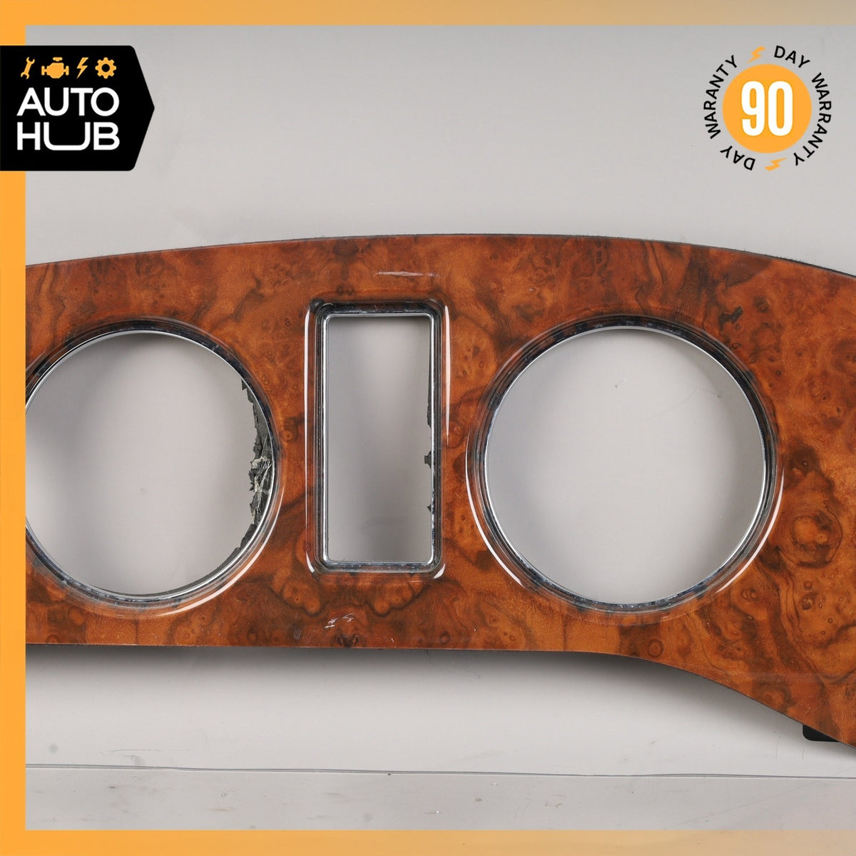 99-04 Bentley Arnage Dashboard Center Console Panel Trim Wood OEM 50k - photo 5