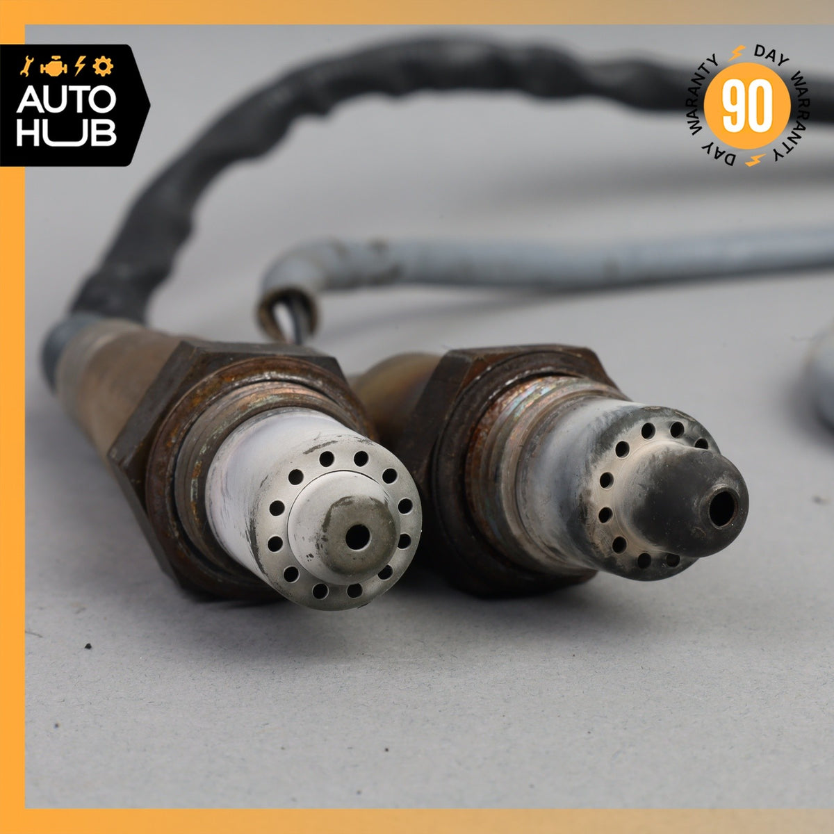 16-18 BMW F30 330e Front & Rear Oxygen Sensor Lambda Set OEM 54k - photo 4