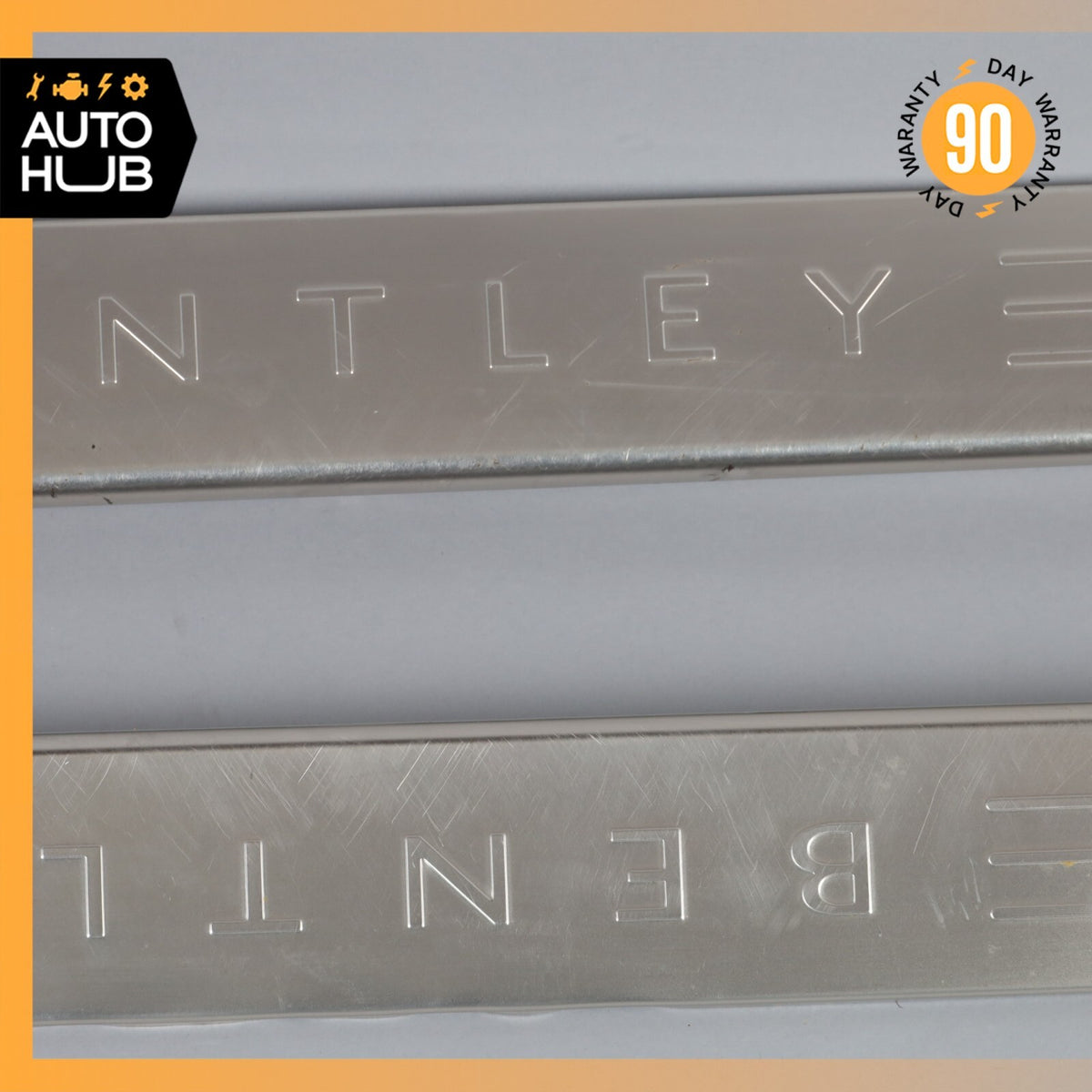 03-10 Bentley Continental GT Coupe Left & Right Side Outer Door Step Sills OEM - photo 3