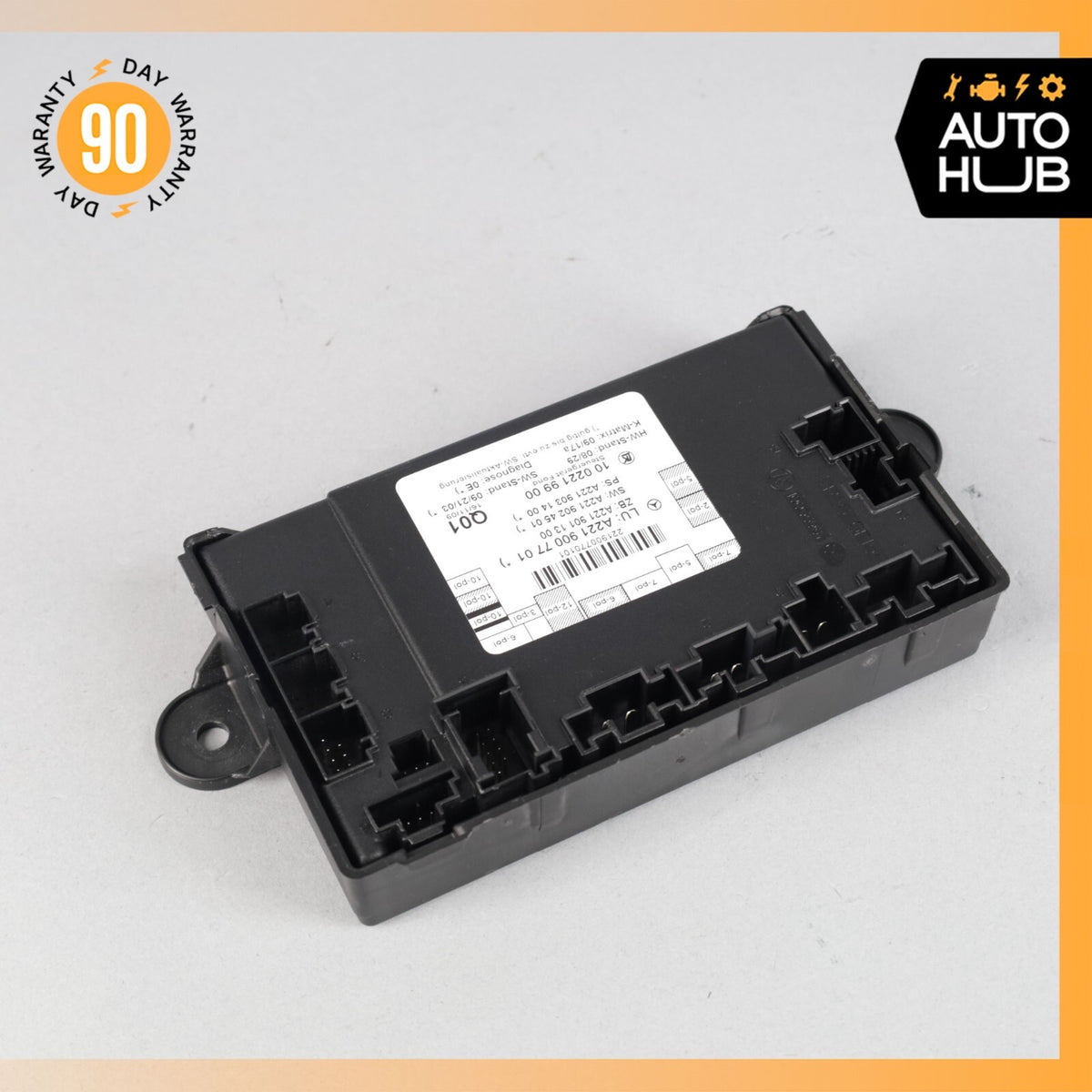 07-13 Mercedes W221 S550 S400 Rear Right or Left Side Door Control Module OEM - photo 3