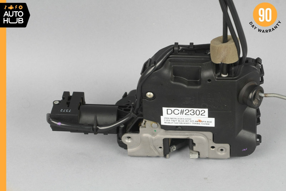 03-09 Mercedes W211 E550 E350 Front Right Door Lock Actuator Keyless Go OEM - photo 4