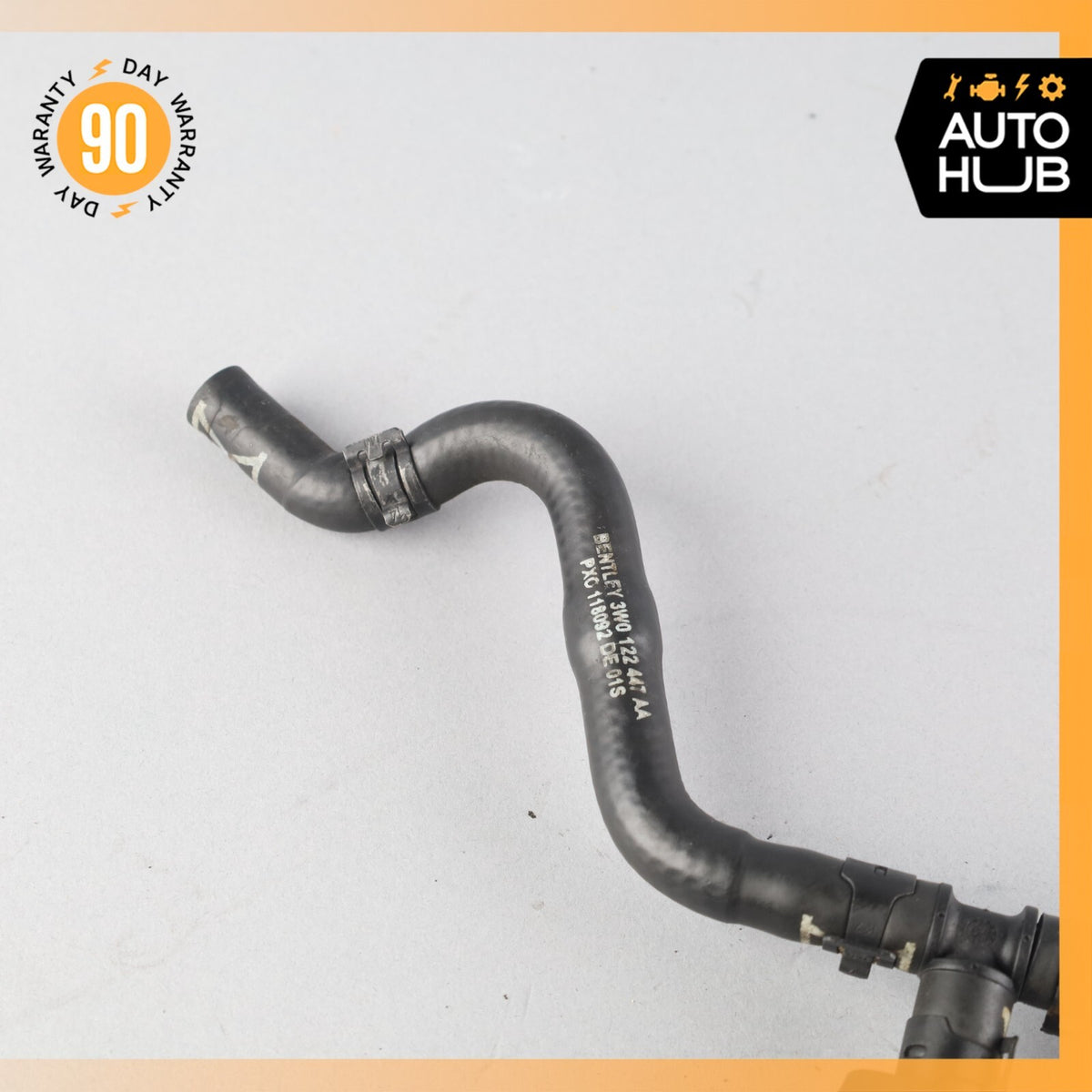 Bentley Continental GTC Engine Motor Cooling Hose Pipe 3W0122447AA OEM - photo 2
