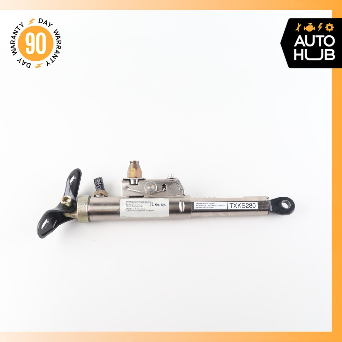 90-02 Mercedes R129 SL600 SL320 Roll Bar Hydraulic Cylinder Left Driver Side OEM - photo 3