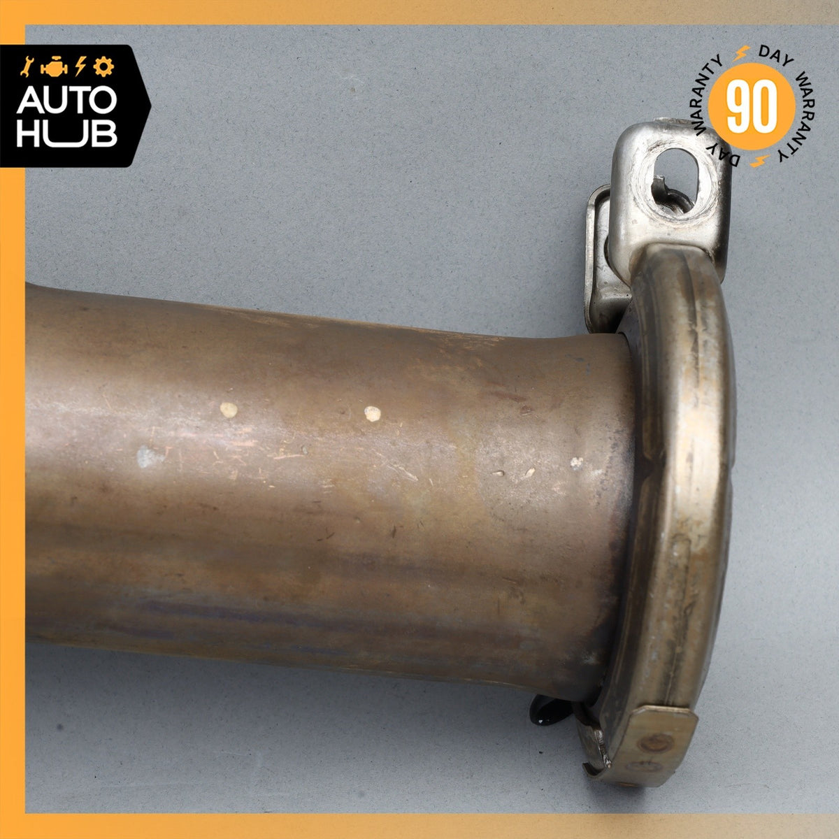 Mercedes X164 GL350 CDI Engine Front Exhaust Downpipe 1644920301 OEM - photo 12