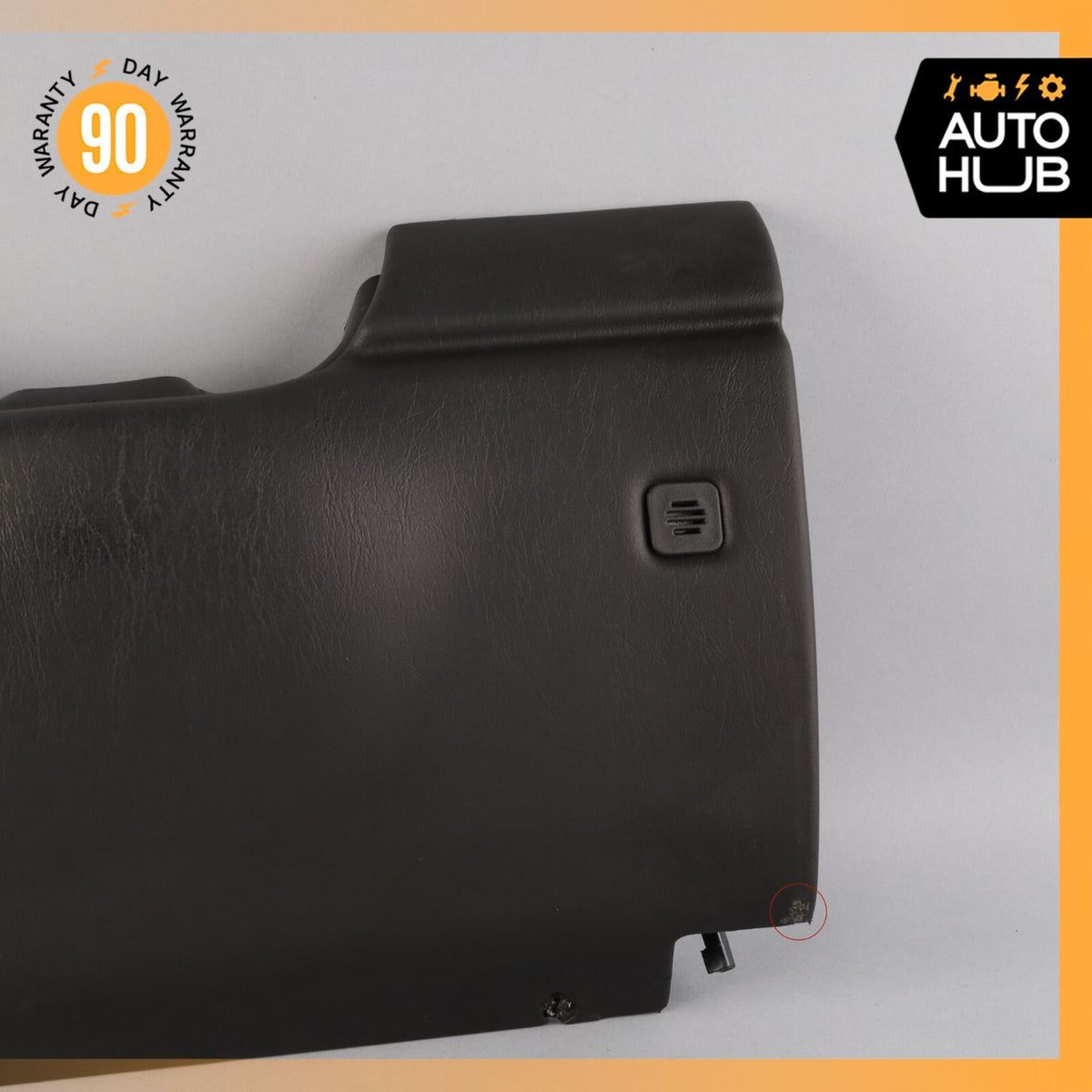 04-09 Cadillac XLR Dashboard Dash Left Side Lower Knee Trim Panel w/ Switch OEM - photo 3